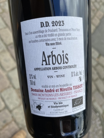 2023 Arbois Rouge 'DD'